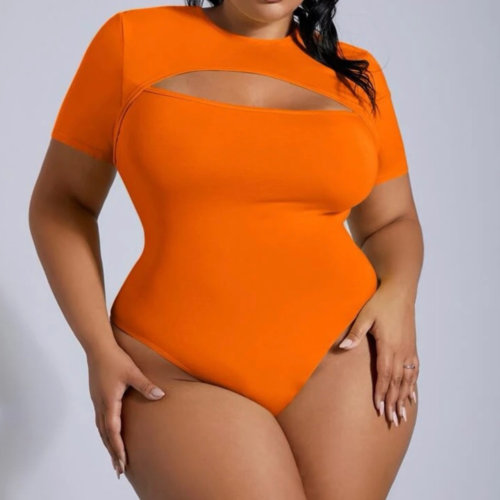 Orange Bodysuit